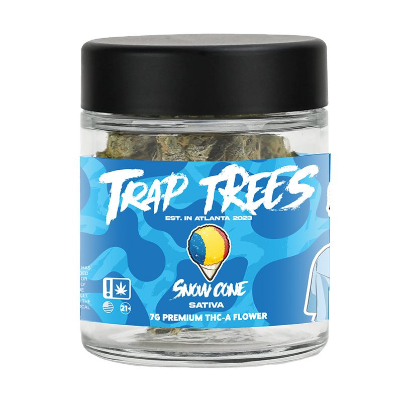 Trap Trees 7g THC-A Flower Jar Snow Cone Sativa