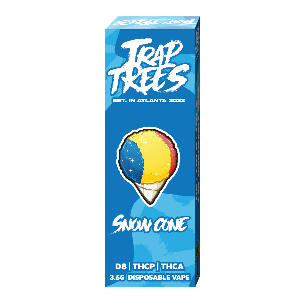 Trap Trees 3.5g Disposable Vape Snow Cone Sativa